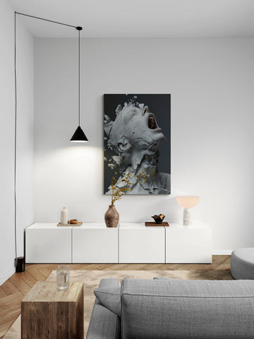 Metal Prints The Scream- on Lucasgift