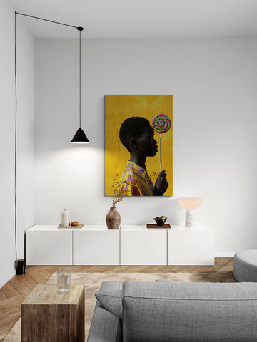 Giclee Art Print Lollipop 2/4- on Lucasgift