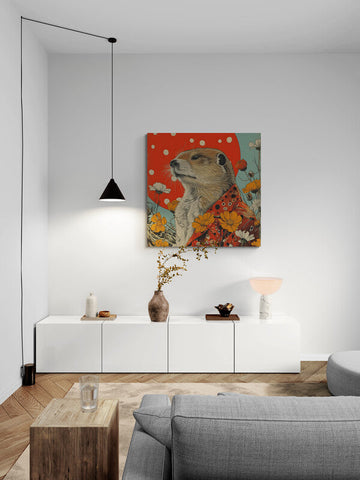 Canvas Wrap Pop goes the weasel- on Lucasgift