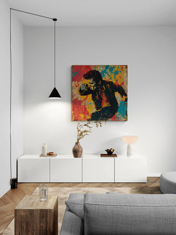 Canvas Wrap Rockabilly- on Lucasgift