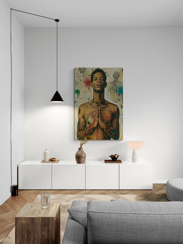 Metal Print Prayers and thoughts- on Lucasgift