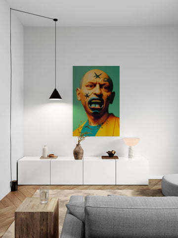 Giclee Art Print Freaky Pablo- on Lucasgift