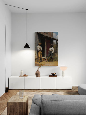 Canvas Wrap Let`s talk about the future- on Lucasgift