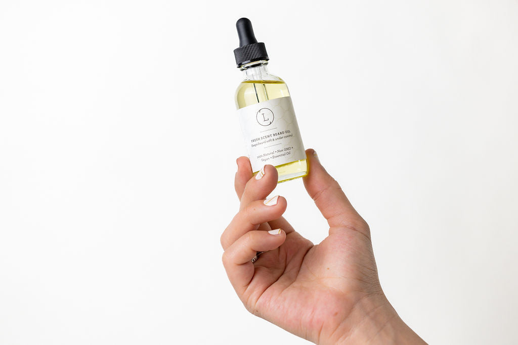 Natural Handmade Beard Oil, Beard Softener, Beard Moisture, Beard care- on Lucasgift