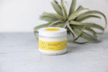 Grapefruit Body Salt Scrub - Moisturizing and fresh- on Lucasgift