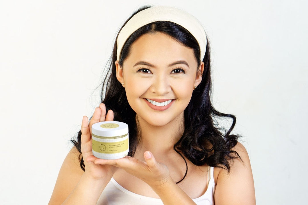 Grapefruit Body Salt Scrub - Moisturizing and fresh- on Lucasgift