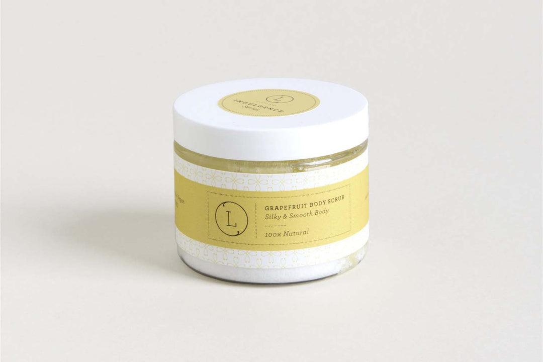 Grapefruit Body Salt Scrub - Moisturizing and fresh- on Lucasgift
