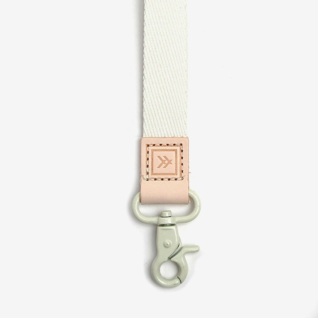 Off White - Wristlet Keychain- on Lucasgift