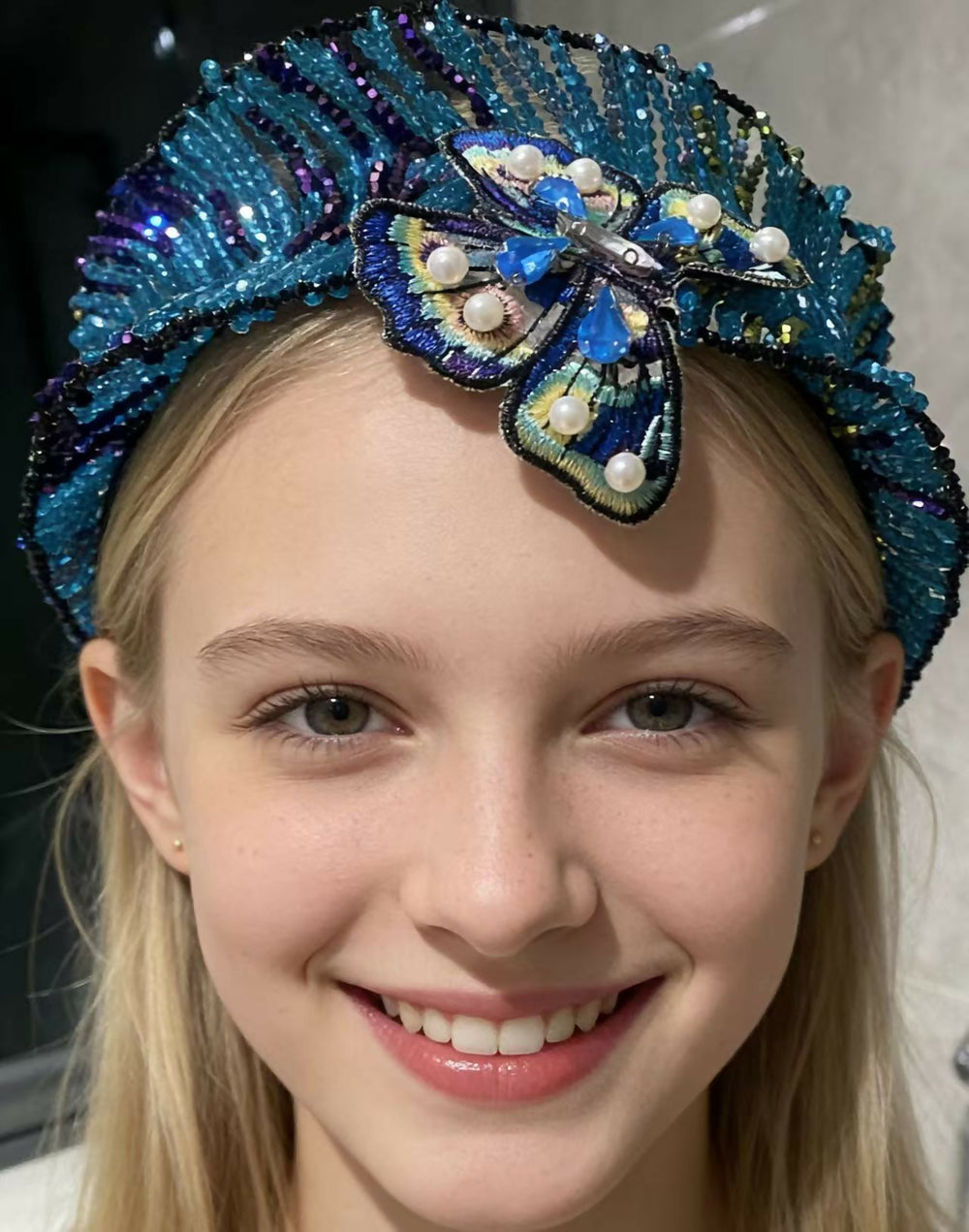 Full Crystal Headband ✨ Ultra Sparkly & Gorgeous, Fits Adults & Kids! #HandmadeJewelry #CrystalHeadband- on Lucasgift