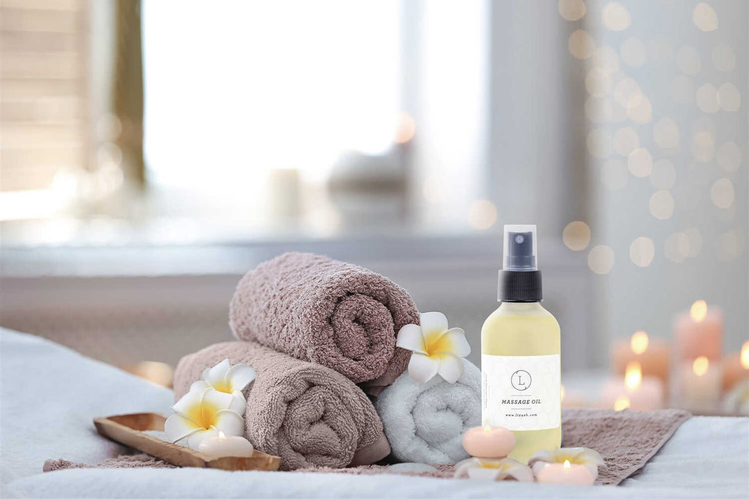 Aromatherapy Eucalyptus Massage Oil, Natural Relaxing Body Massage Oil- on Lucasgift