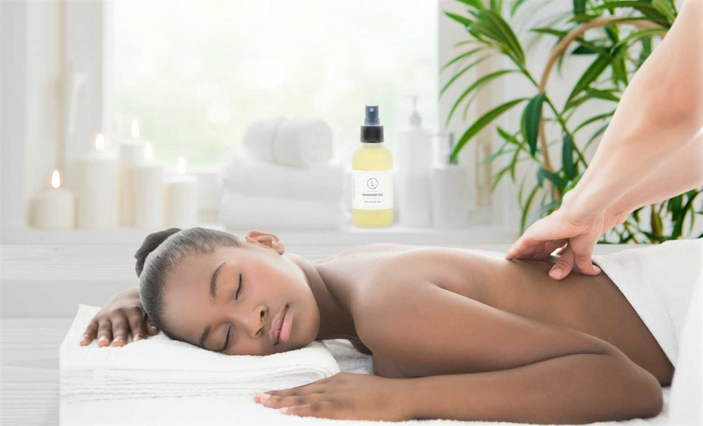 Aromatherapy Eucalyptus Massage Oil, Natural Relaxing Body Massage Oil- on Lucasgift