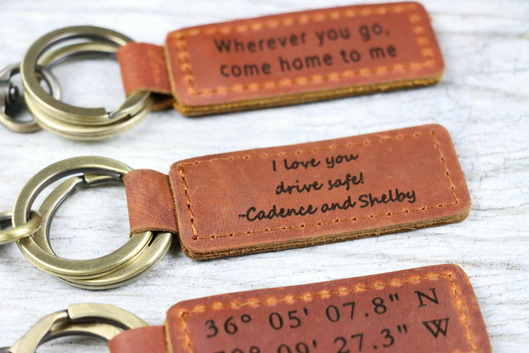 Set of 3 Drive Safe Keychain- on Lucasgift