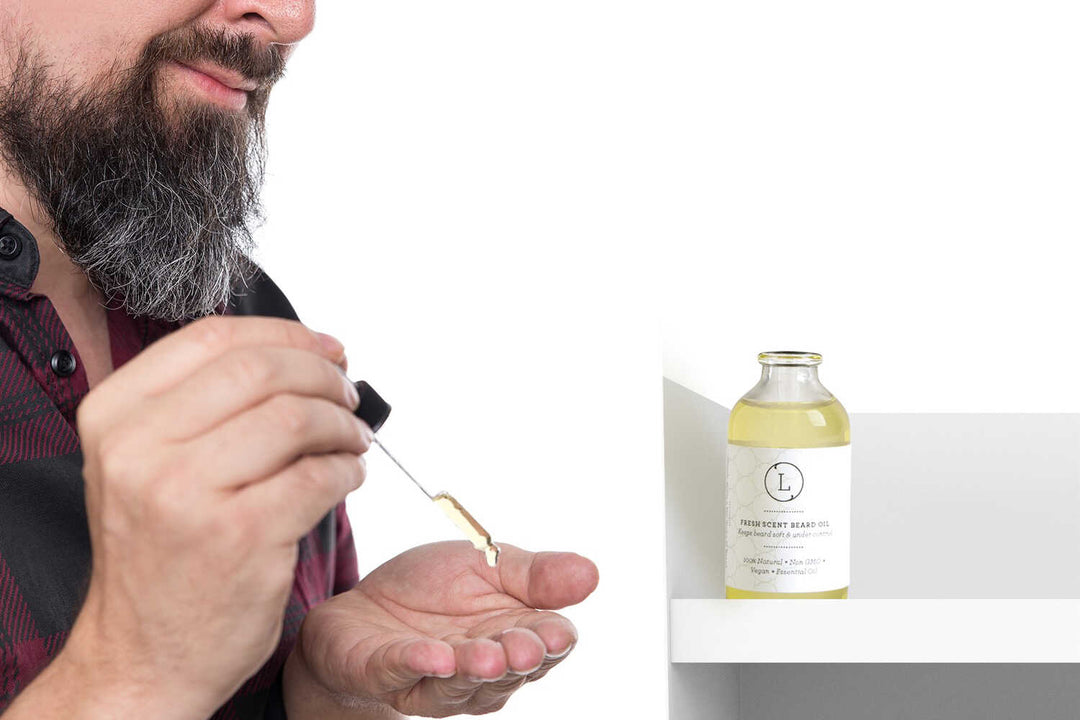 Natural Handmade Beard Oil, Beard Softener, Beard Moisture, Beard care- on Lucasgift