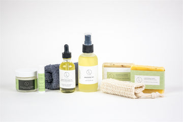 Fresh earthy Natural skincare set, Eucalyptus bath and body, Men Grooming kit/Body oil- on Lucasgift