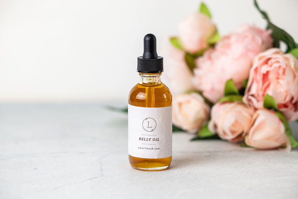 Belly Oil, Natural Stretch Marks Oil, Pregnancy Skin Care- on Lucasgift