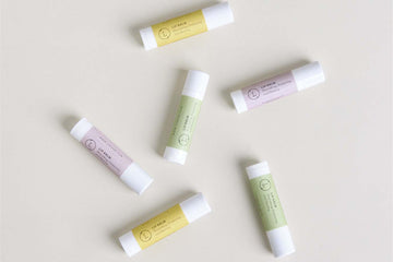 Lip Balm, Set of 3 Natural Unscented Lip Balms- on Lucasgift