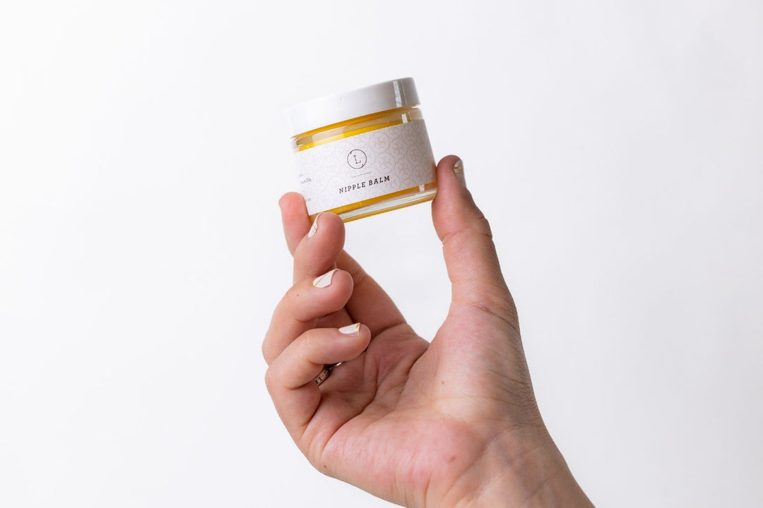 Natural Breastfeeding Nipple Balm, Vegan Nipple Salve- on Lucasgift