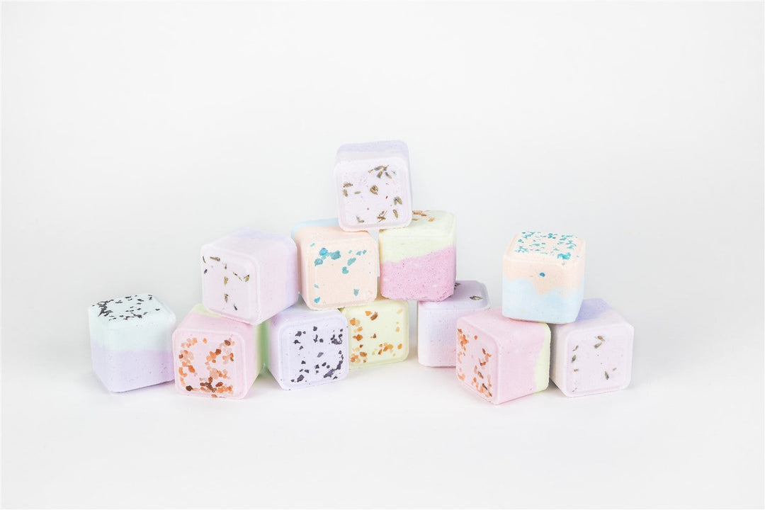 Shower Steamers, Set of 12 big fizzies, Cheer up Gift Set, Relaxing Gift Box- on Lucasgift