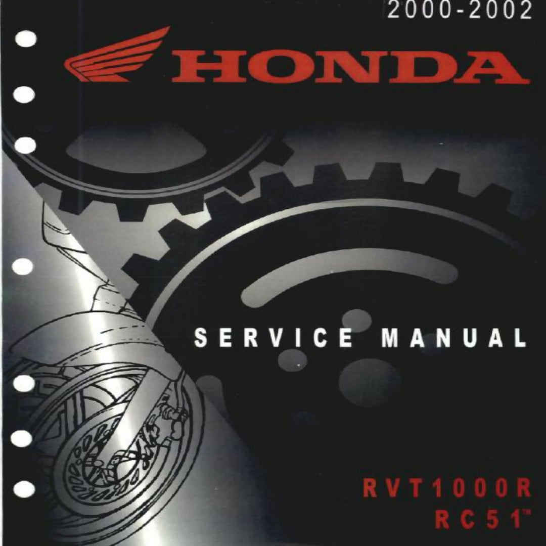 HONDA RVT1000R RC51 User Service Repair Manual