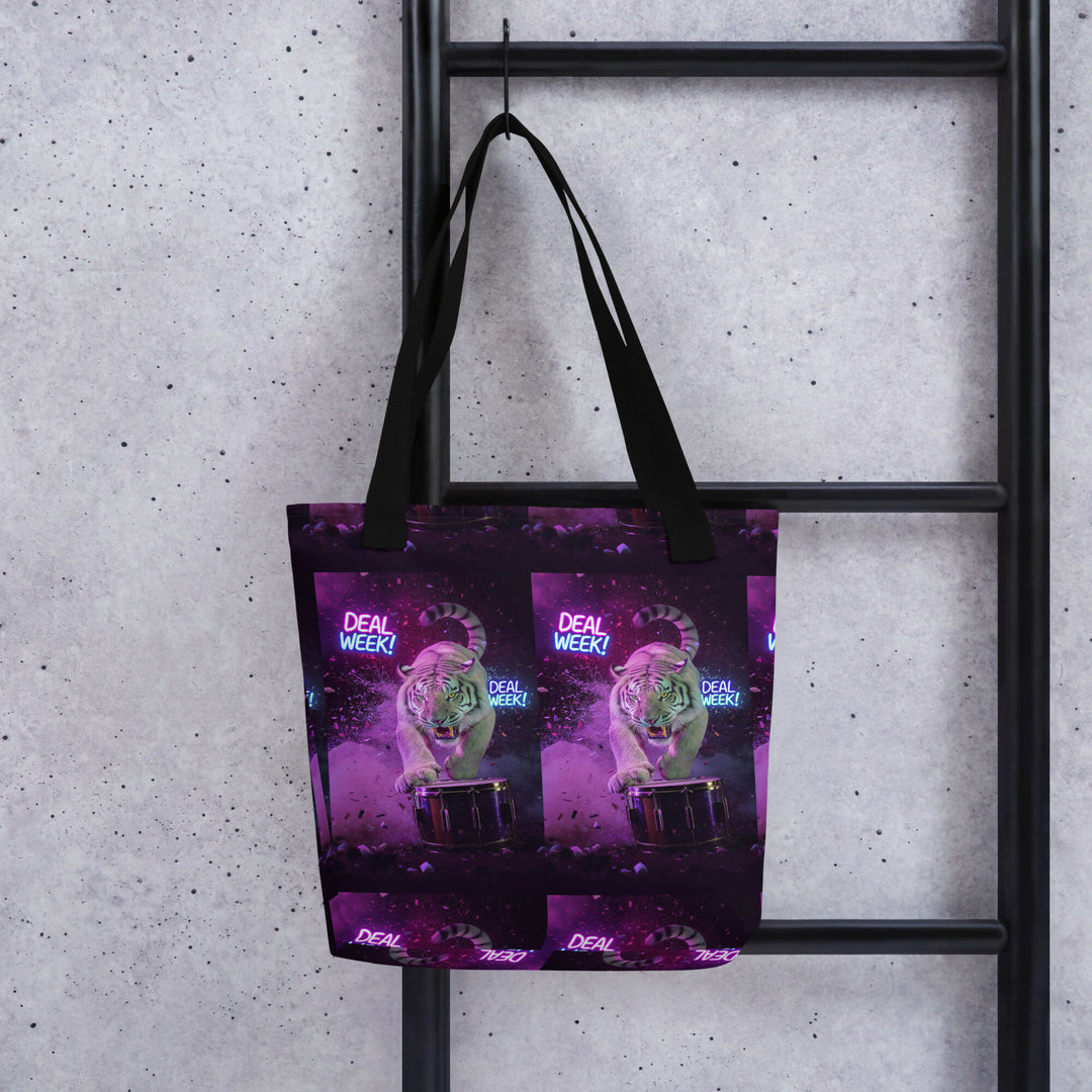 Carry The Rhythm – Tiger Drum Tote- on Lucasgift