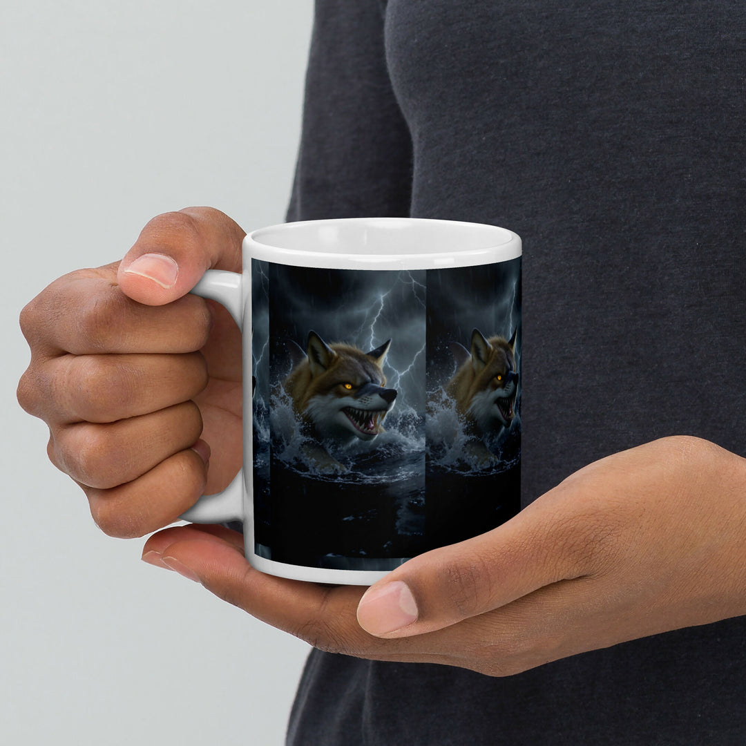 Through The Storm Together | 11 Oz Fantasy Mug- on Lucasgift