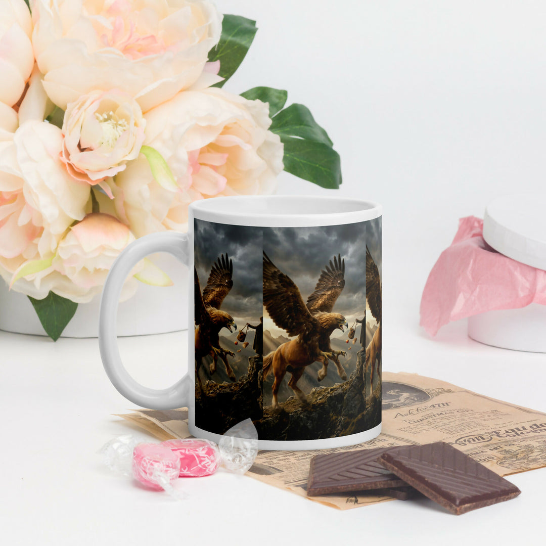 The Griffin’s Mountain Guardian – A Magical Mug of Courage and Wonder