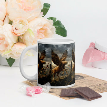 The Griffin’s Mountain Guardian – A Magical Mug of Courage and Wonder