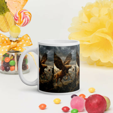 The Griffin’s Mountain Guardian – A Magical Mug of Courage and Wonder