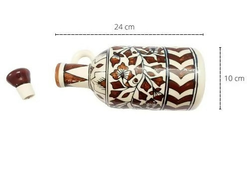 Indian Handcrafted Madhubani Art Dispenser- on Lucasgift