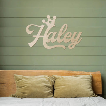 Princess Name Wood Sign-Lucasgift