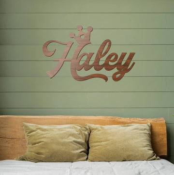 Princess Name Wood Sign-Lucasgift