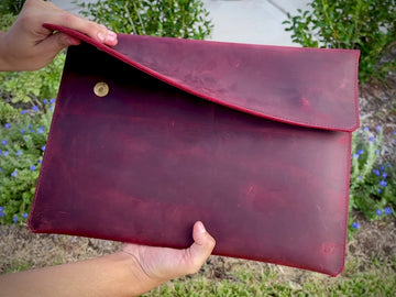 Customized Leather MacBook Case
