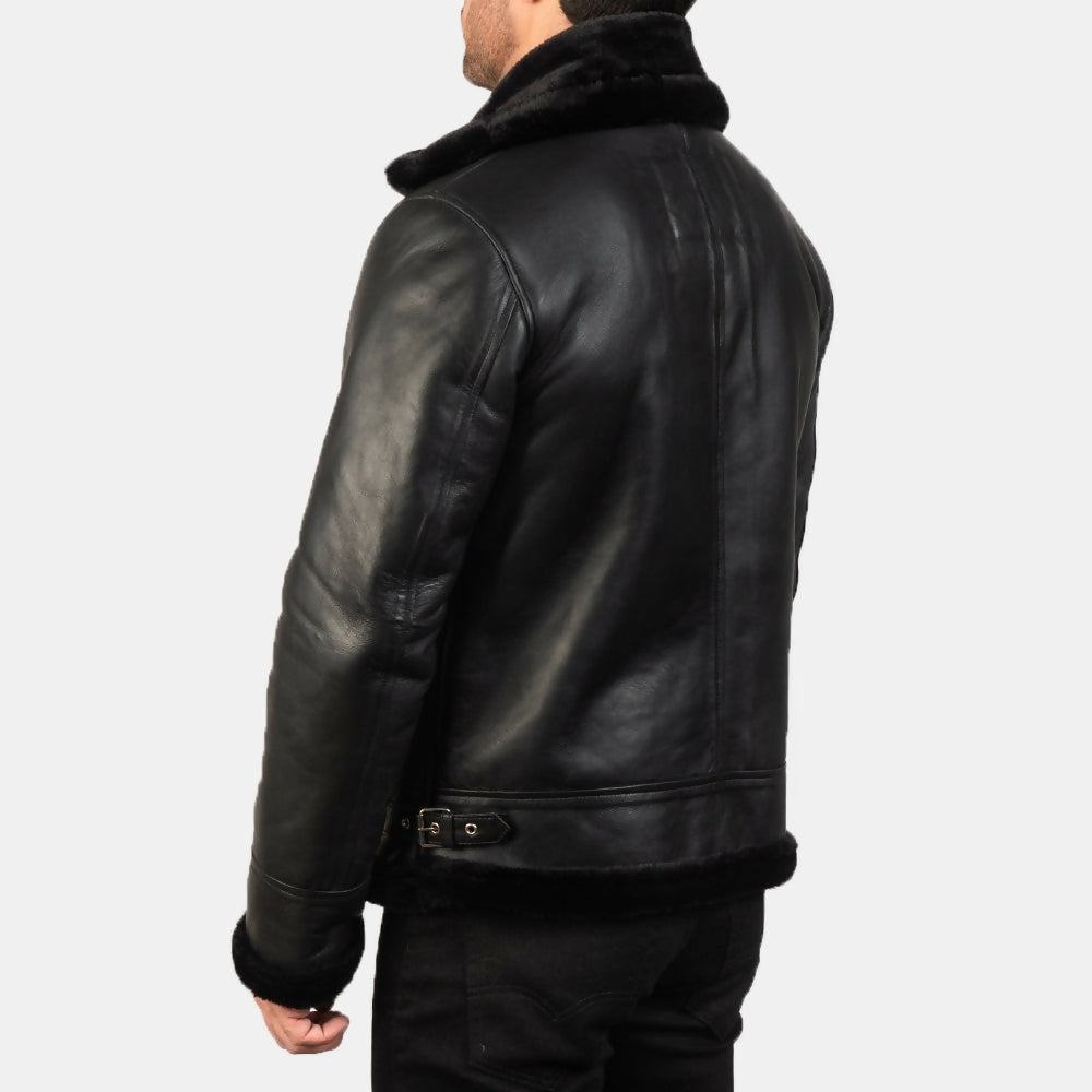 Men's Bomber Leather Jacket – Premium Genuine Leather Flight Jacket