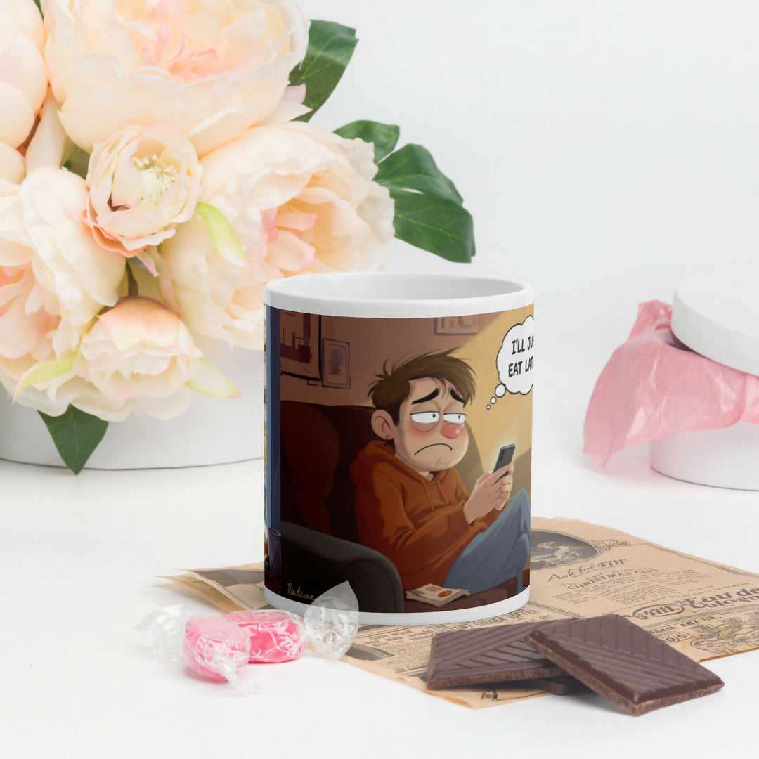 Doomscroll Delight – Relatable 11oz Ceramic Mug- on Lucasgift