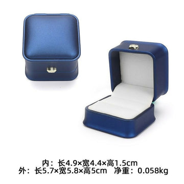 15pcs Ring packaging box JEWELRY BOX-blue- on Lucasgift