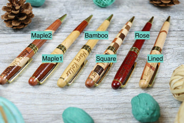 15 pcs+ Personalized Wood Pens for Bulk Order