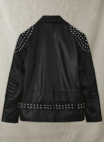 Men's Studded Leather Biker Jacket – Premium Genuine Motorcycle Leather Jacket