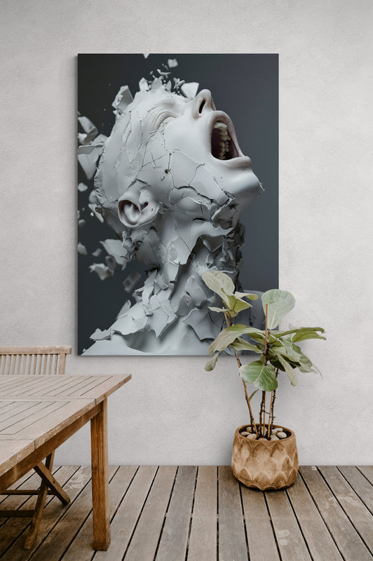 Metal Prints The Scream- on Lucasgift