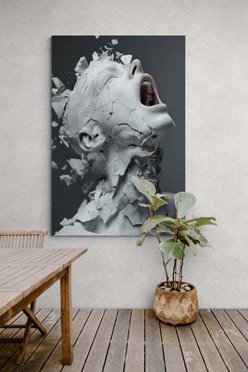 Metal Prints The Scream- on Lucasgift