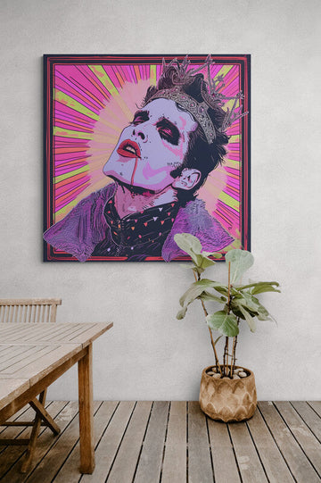 Canvas Wrap Bloody thirsty- on Lucasgift