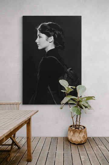 Metal Print Beatiful Backpack- on Lucasgift