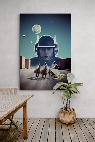 Giclee Art Print Space Riders- on Lucasgift