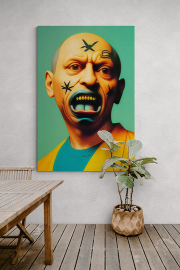 Giclee Art Print Freaky Pablo- on Lucasgift