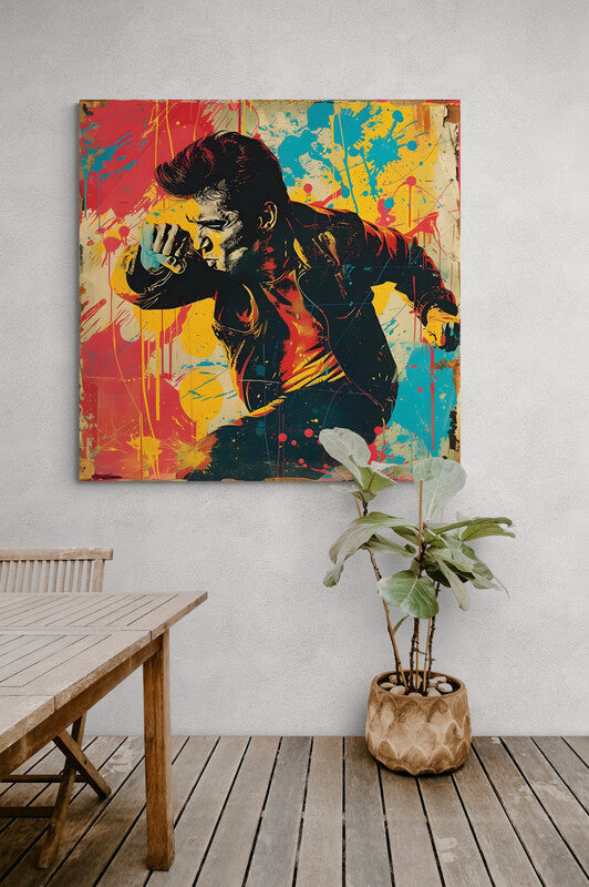 Canvas Wrap Rockabilly- on Lucasgift
