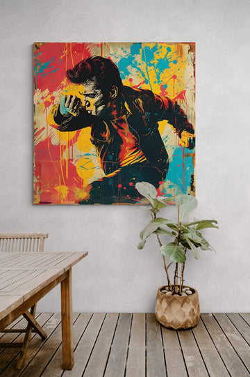 Canvas Wrap Rockabilly- on Lucasgift