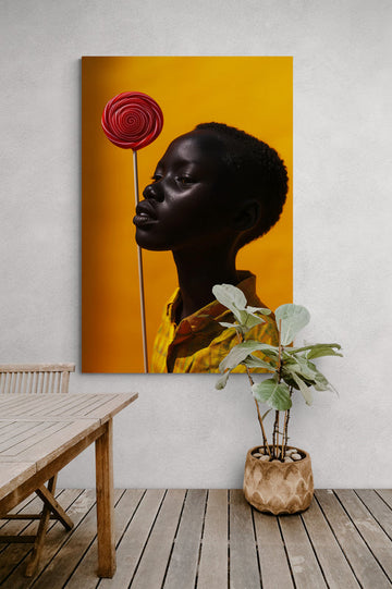 Metal Print Lollipop 4/4- on Lucasgift