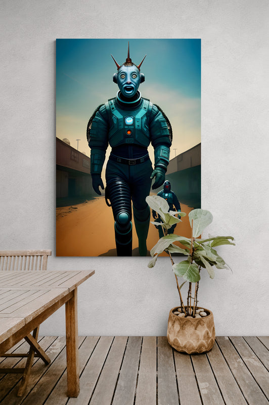 Metal Print Everything in walking distance- on Lucasgift