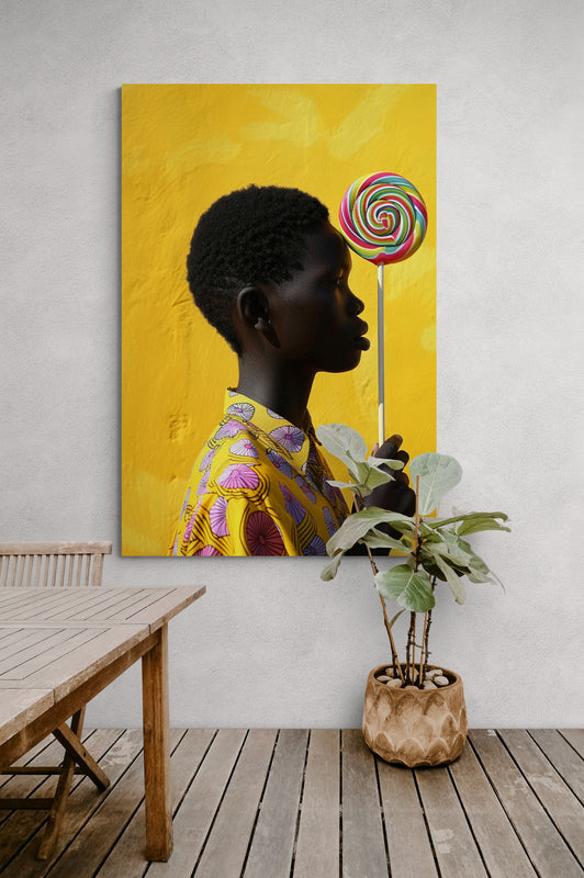 Metal Print Lollipop 2/4- on Lucasgift