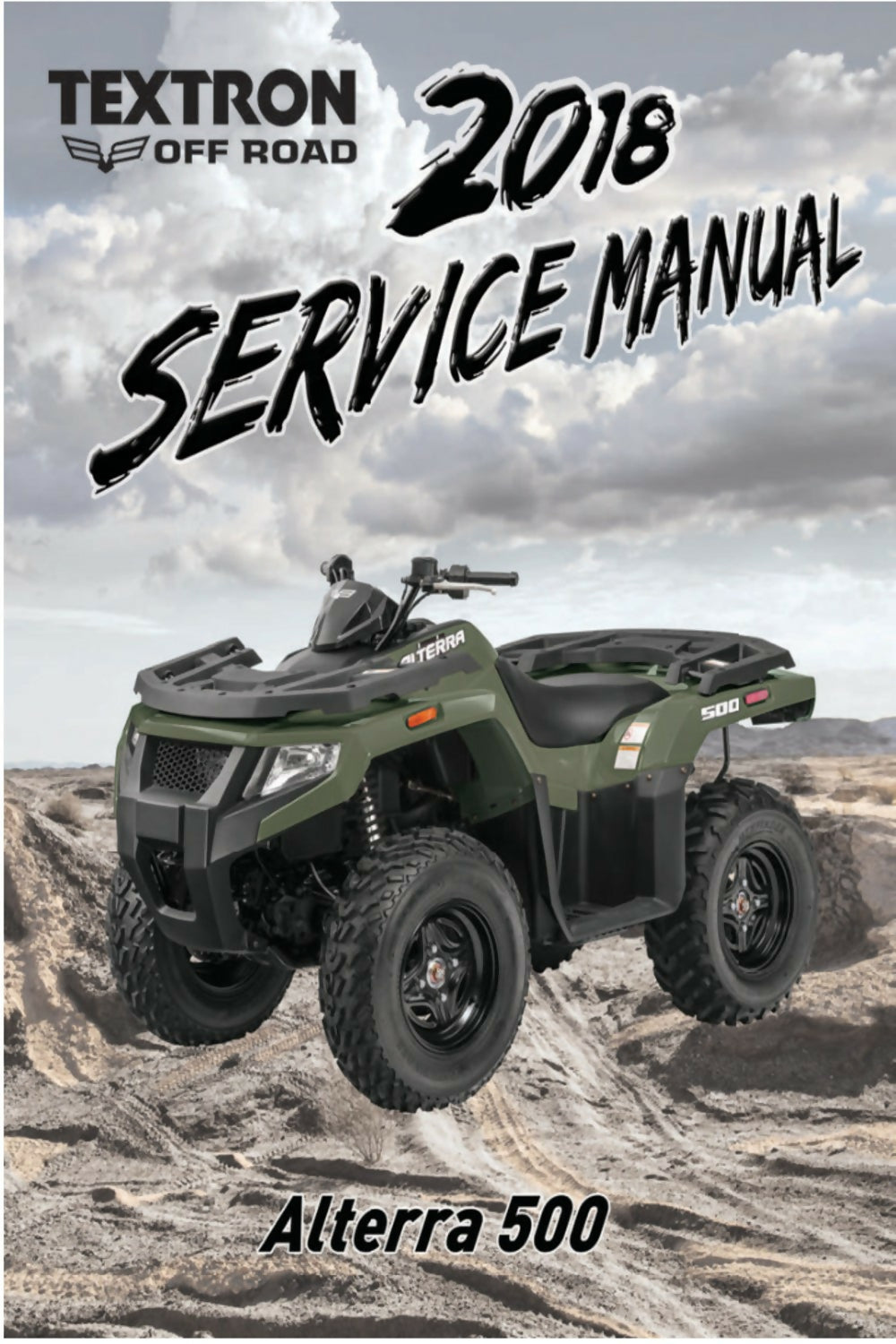Arctic Cat Alterra 500 Service Manual 2018
