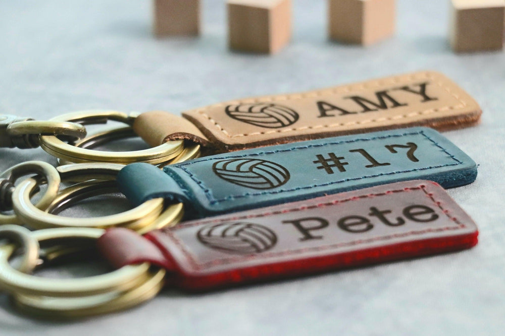 Volleyball Keychain, Volleyball Team Gifts, Volleyball Senior Night Gifts, Personalized Volleyball Gifts, Key Ring, End of Season, Volleyball Banquet- on Lucasgift